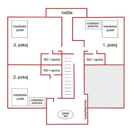 Frenštát pod RadhoštěmV Prirode Na Okraji Frenstatu Pod Radhostem公寓 外观 照片
